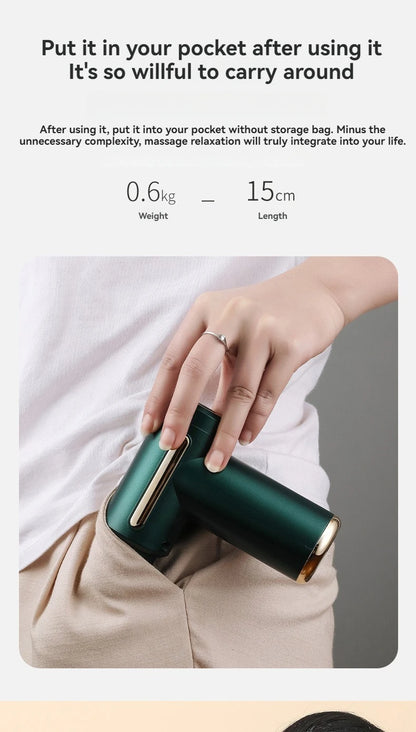 Mini Muscle Massage Gun Portable Body Massager Deep Handheld Percussion Massager For Whole Body