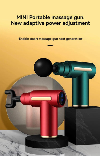 Mini Muscle Massage Gun Portable Body Massager Deep Handheld Percussion Massager For Whole Body